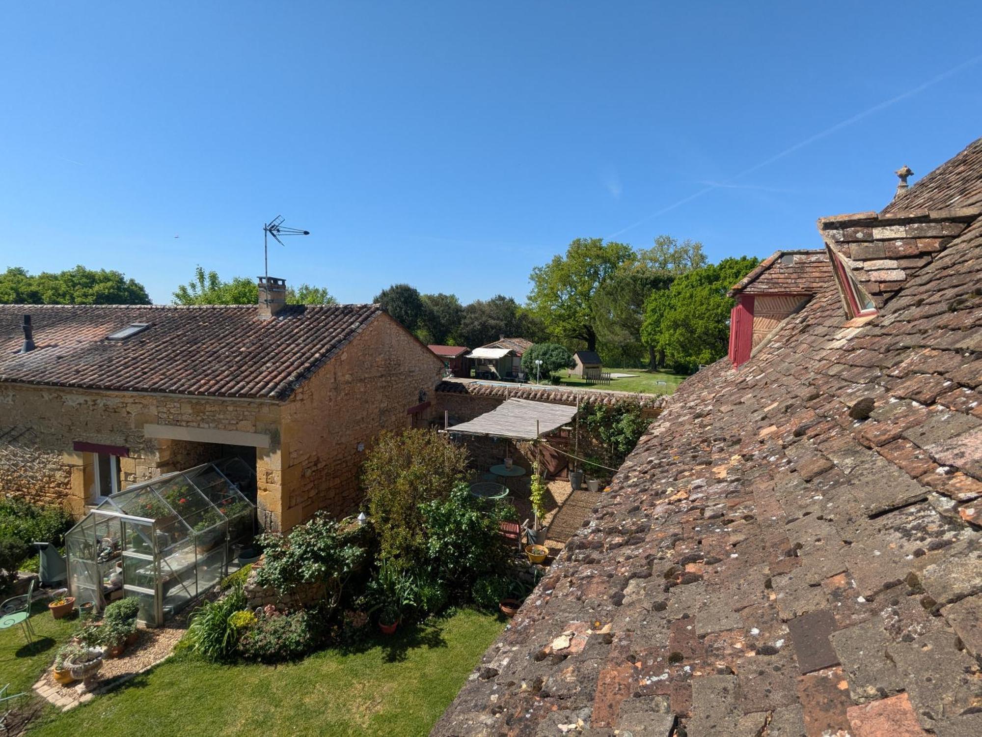Готель La Borie Du Chevrier Sainte-Croix-de-Beaumont Екстер'єр фото